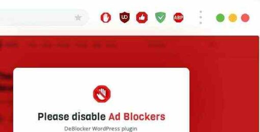 DeBlocker Anti AdBlock for WordPress