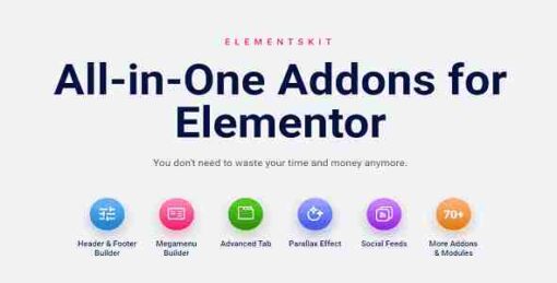 Elements Kit – All In One Addons for Elementor Page Builder