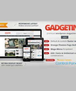 Gadgetine WordPress Theme for Premium Magazine