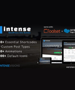 Intense – Shortcodes and Site Builder for WordPress
