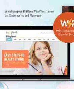 Kids Planet – A Multipurpose Children WP Theme