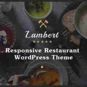 Lambert – Restaurant Cafe Pub WordPress Theme