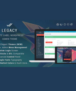 Legacy – White label WordPress Admin Theme