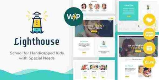 Lighthouse School for Handicapped Kids WP Theme