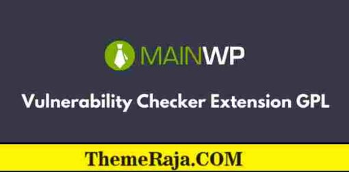 MainWP Vulnerability Checker Extension GPL 