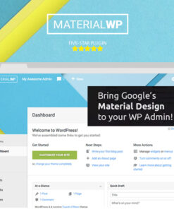Material WP – Material Design Dashboard Theme