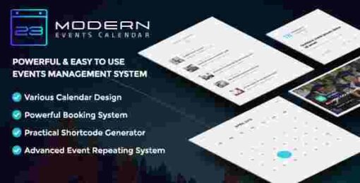 Modern Events Calendar GPL Plugin