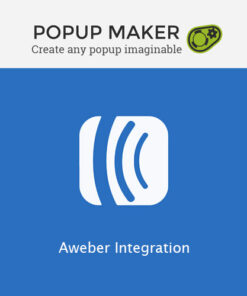 Popup Maker – Aweber Integration