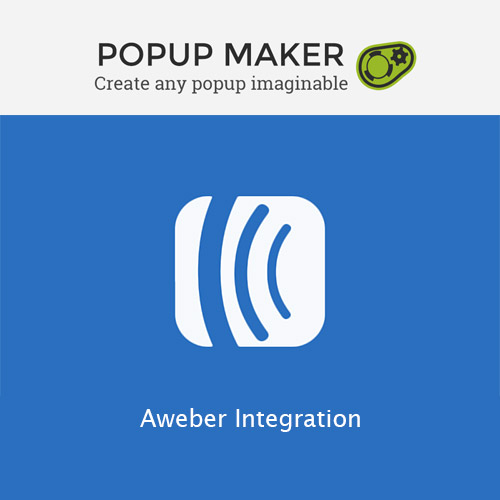 Popup Maker – Aweber Integration 3 Popup Maker – Aweber Integration