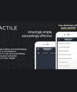 Tactile: WordPress Mobile Menu