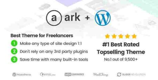 The Ark Theme GPL – Freelancers WP Websites Themes