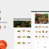 Vegan Food Theme GPL Organic Store Responsive WooCommerce WP Theme