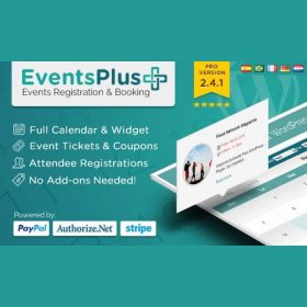 Products Update 2 6 WP EventsPlus – Events Calendar Registration & Booking