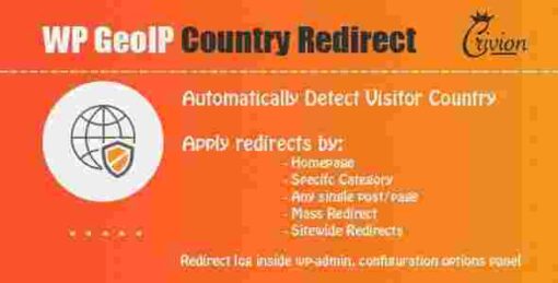 WP GeoIP Country Redirect Plugin GPL Plugin