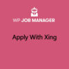 WP Job Manager Apply With Xing Addon 1 WP Job Manager Apply With Xing Addon