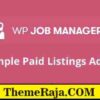 WP Job Manager Simple Paid Listings Addon 2 WP Job Manager Simple Paid Listings Addon