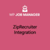 WP Job Manager ZipRecruiter Integration Addon 1 WP Job Manager ZipRecruiter Integration Addon