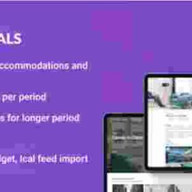 WP Rentals Booking Accommodation WordPress Theme gpl