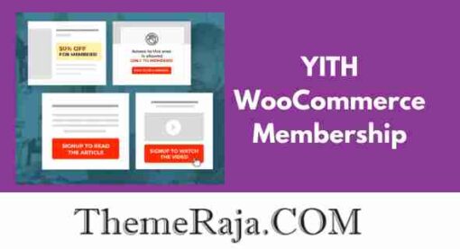 YITH WooCommerce Membership Premium GPL Plugin