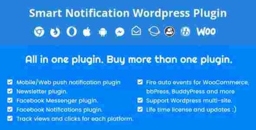 Smart Notification WordPress Plugin GPL Pro Download