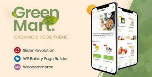 GreenMart Organic & Food WooCommerce WordPress Theme