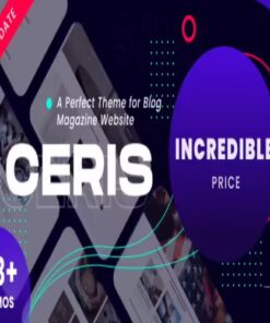 Ceris Magazine & Blog WordPress Theme