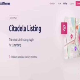 Citadela Listing The universal directory plugin for Gutenberg