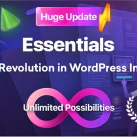 Essentials Theme GPL – Create Multipurpose WordPress Website