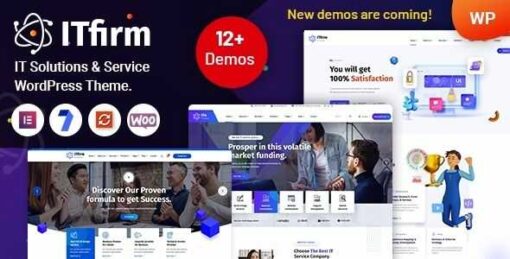ITfirm Theme GPL – IT Solutions Services WordPress Theme