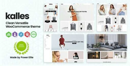 Kalles Theme GPL – Versatile WordPress WooCommerce Websites