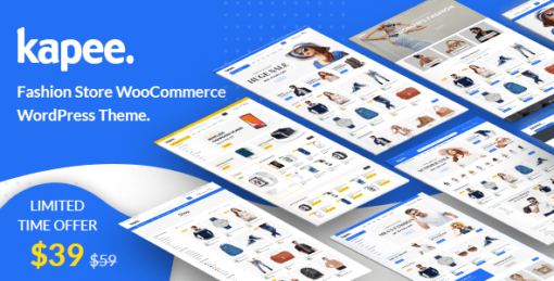 Kapee Theme GPL – Modern Multipurpose WooCommerce Theme