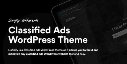 Lisfinity Theme GPL – Classified Ads WordPress Websites
