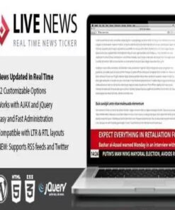 Live News Real Time News Ticker Plugin