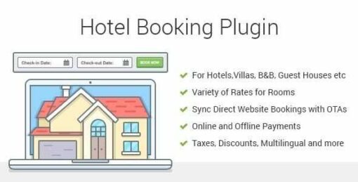 MotoPress Hotel Booking GPL – Property Rental WordPress Plugin