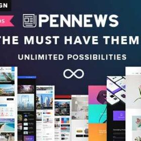 PenNews Theme GPL Multi-Purpose AMP WordPress Websites