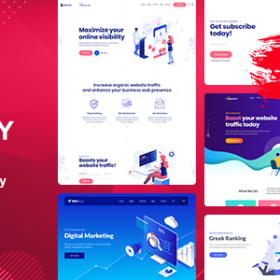 Seocify Theme GPL SEO Digital Marketing Agency WordPress Websites