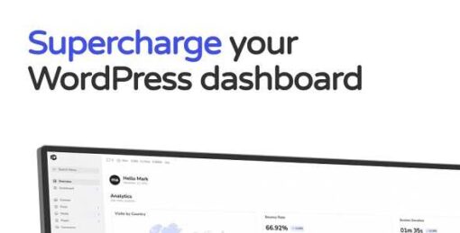 UiPress Pro | Admin 2020 Pro GPL – Modern WordPress Dashboard Theme