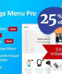 WP Mega Menu Pro GPL Responsive Mega Menu Plugin for WordPress
