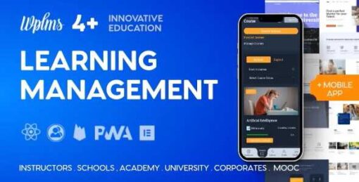 WPLMS GPL Learning Management System for WordPress