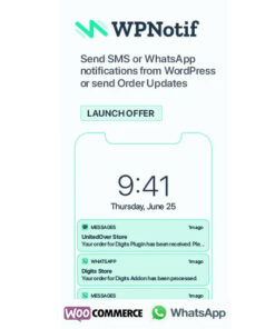 WPNotif GPL WordPress SMS & WhatsApp Message Notifications
