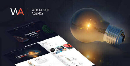 Wagency Theme GPL – Web Design Company WordPress Theme