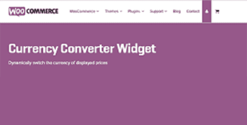 WooCommerce Currency Converter Widget Pro
