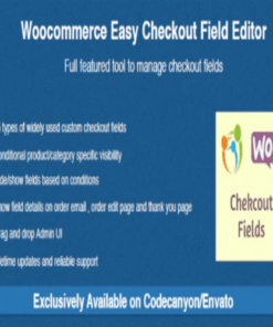 Woocommerce Easy Checkout Field Editor