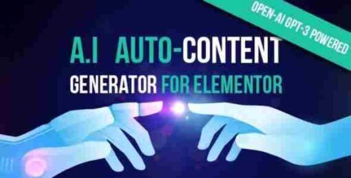 A.I Autocontent for Elementor GPL Plugin