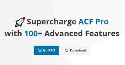 ACF Extended Pro GPL – Supercharge Advanced Custom Fields with 100+ Top Features