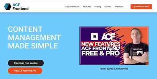 ACF Frontend Pro For Elementor GPL Plugin