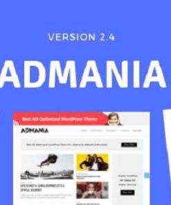 ADmania Theme GPL Adsense WordPress Theme