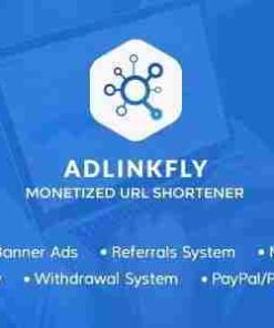 AdLinkFly GPL Monetized URL Shortener Script