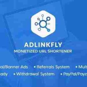 AdLinkFly GPL Monetized URL Shortener Script