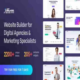 Affirm GPL – Marketing & Digital Agency WordPress Theme